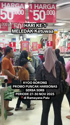 Hari Pertama padat ketua.. Yg masih belum datang, gass segera.. periode 27-30 Nov 2015 #viral #ramayanapalu #serba50ribu #palusulteng 