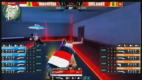 LAGA PEPENG INTERNATIONAL ANTARA INDONESIA VS SRILANKA #freefire #ffindobersatu #viral #fyp 