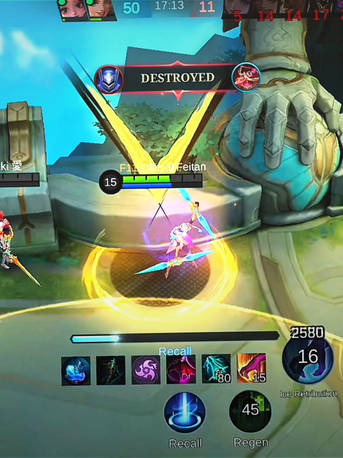 3vs5 Karina #fyp #OfficialFeitan #MLBBChaosClash #MLBBNewMode  #mobilelegendsbangbang 