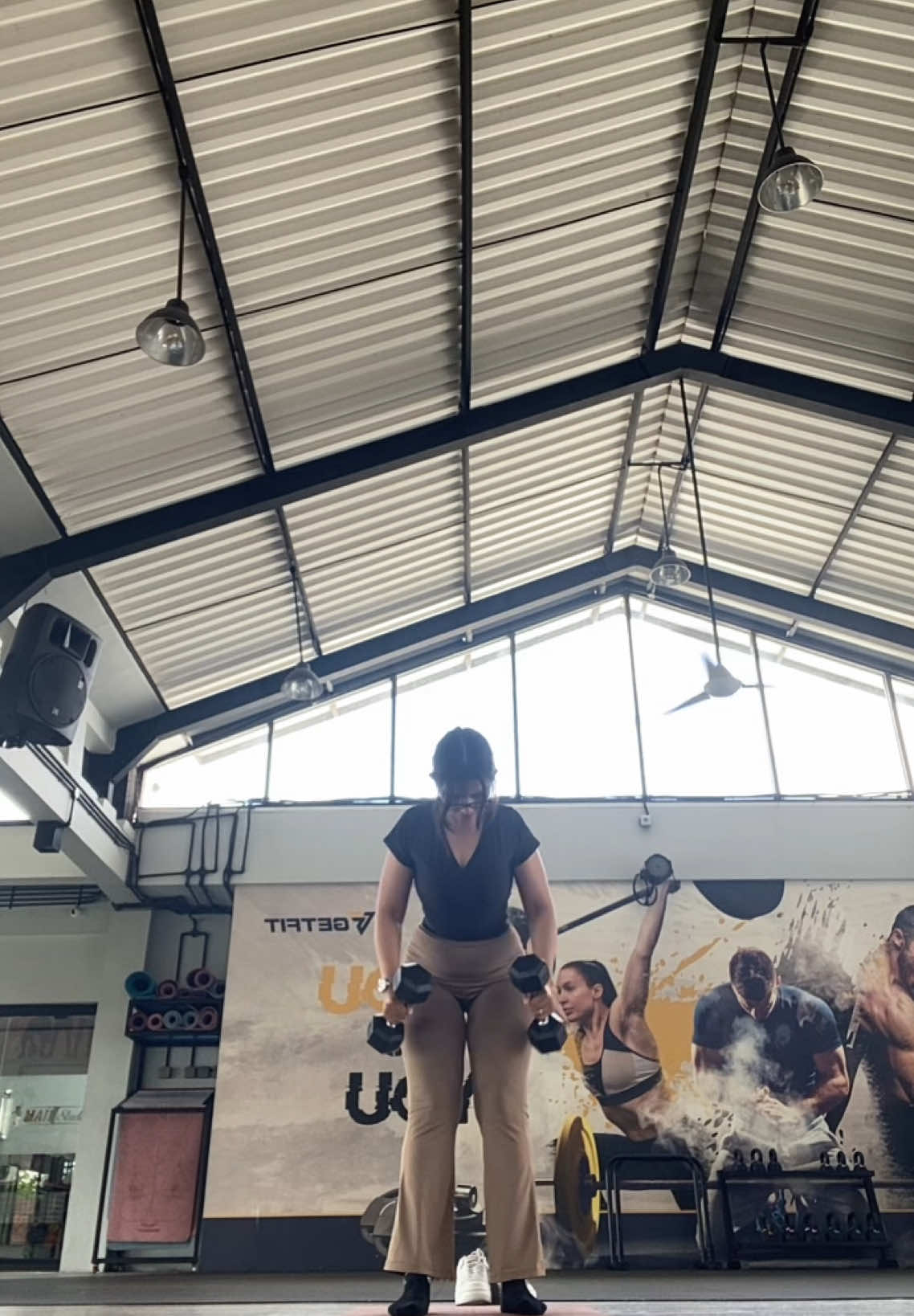 Asal angkat #gym #GymTok #gymrat #gymgirl 