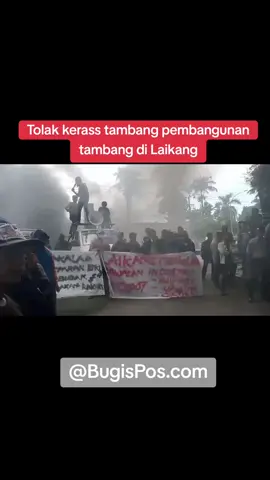 Tolak pembangunan tambang di laikanh #fyp #video #desalaikang