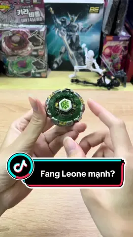 Fang Leone, gà còn hơn sư tử đớ Rock Leone 😗 #reviewhobby #beyblade 