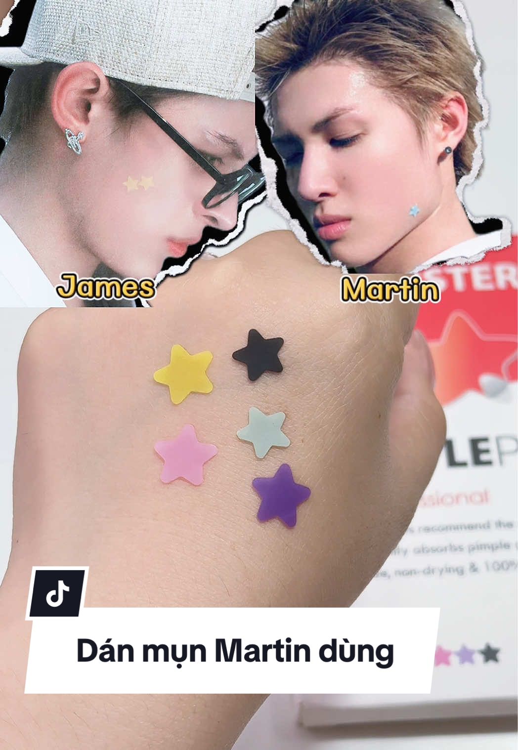 Ê nha tìm hoài mới ra miếng dán mụn Martin Cortis dùng nè dt quá #reviewcamoi #cortis #miengdanmunngoisao #miengdanmun #martincortis 