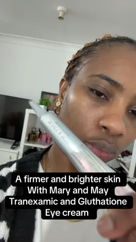 Hyperpigmentation all over ??? You are covered just get yourself the @Mary&May Official eye cream . #marynmaypopchallenge #tiktokshopfinds #hyperpigmentation #darkspotcorrector 