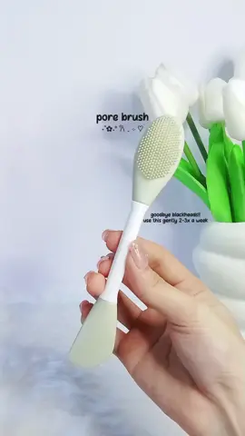 bye bye blackheads!! use this pore brush 2-3x a week and you'll see the result!! #porebrush #blackheadsremover #skincare #exfoliate #philippines 