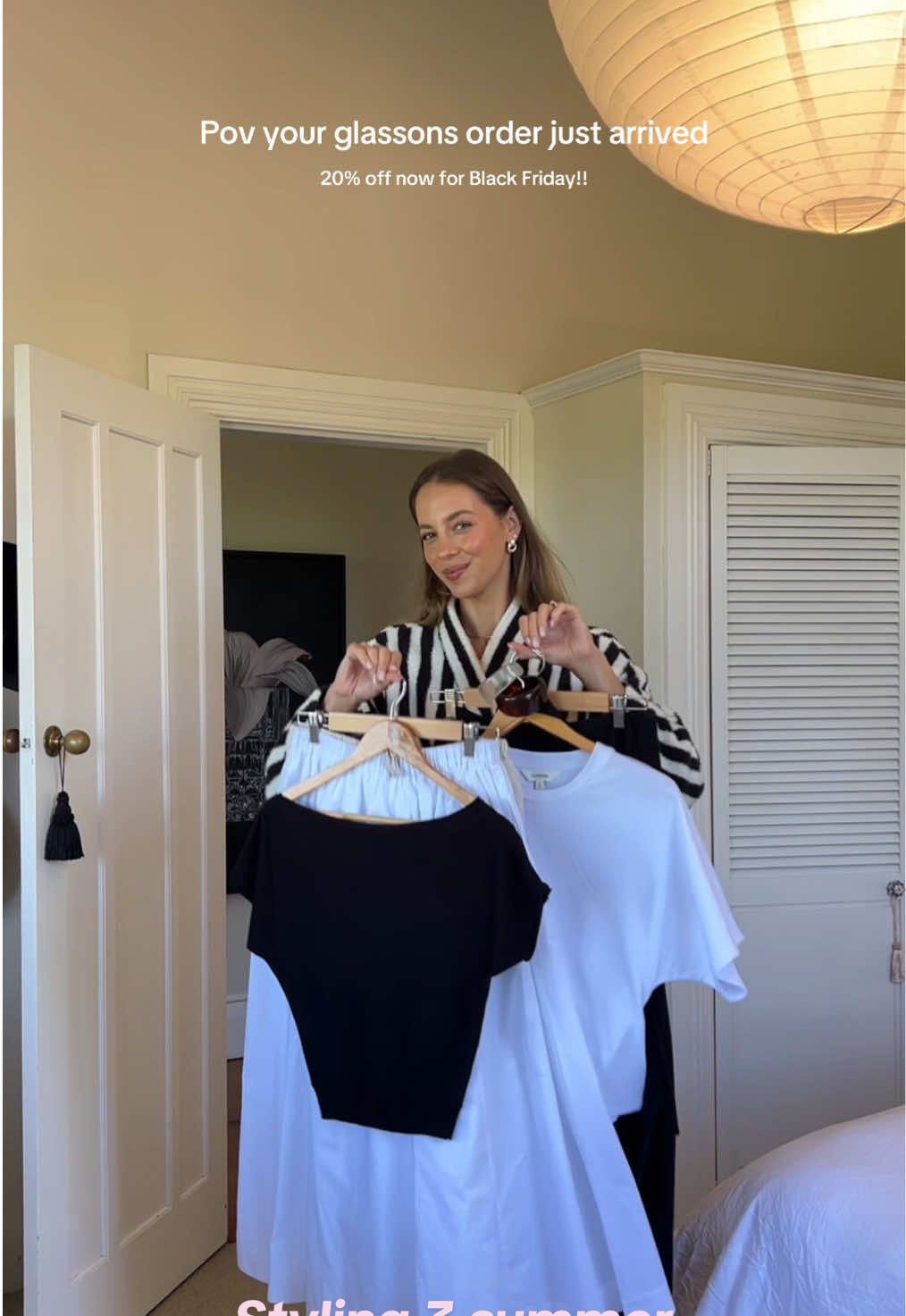 Styling 3 summer outfits from @Glassons everything is 20% off now in their Black Friday sale!!! Which is your favourite look? #glassonshaul #chicfit #summeroutfit #blackfriday 