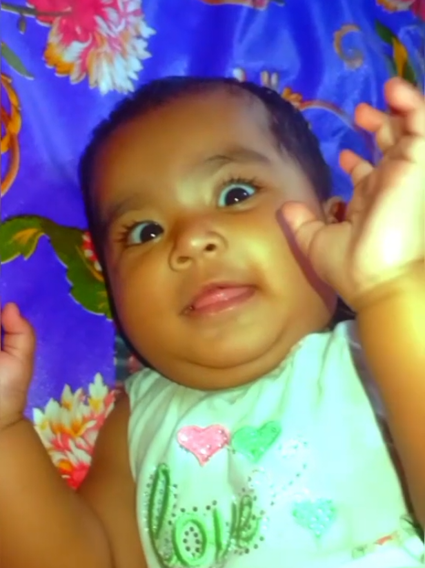 #আমার ছোট্ট কিউট রাজকন্যা...🥰🥰