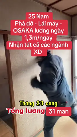 Tokutei phá dỡ Osaka #tokuteiginou #xuhuongtiktok 
