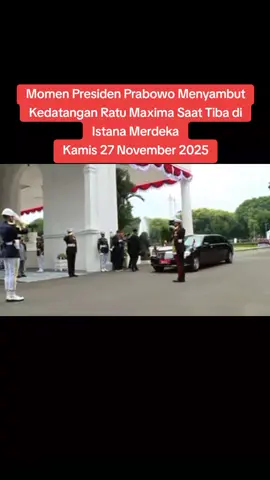 Presiden Prabowo Terima Kunjungan Kunjungan Kerja Ratu Belanda Maxima di Istana Merdeka,Jakarta Kamis 27 November 2025 #prabowo  #prabowopresiden2024 