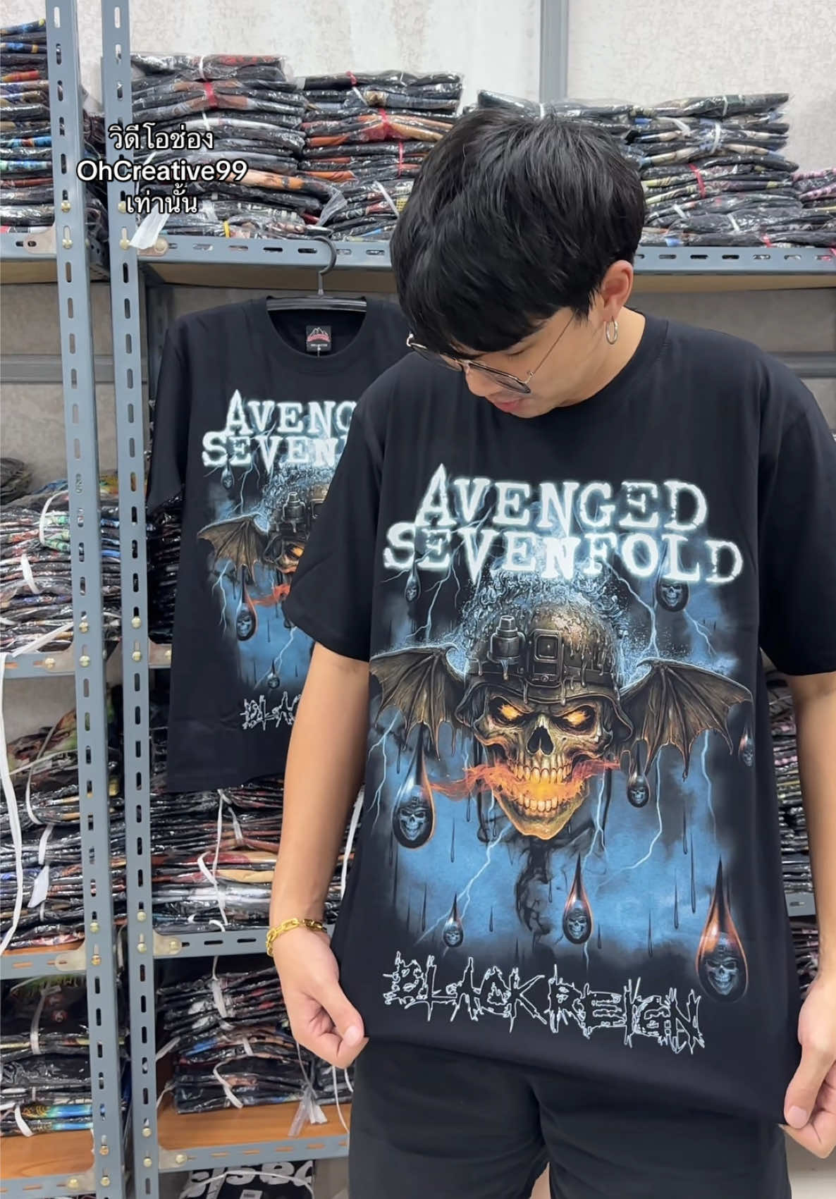 ลายใหม่มาแล้วว เสื้อวงA7X สกรีนเต็มตัวเดือดมากๆสวยเลย #เสื้อวินเทจ #เสื้อยืด #เสื้อผ้า 