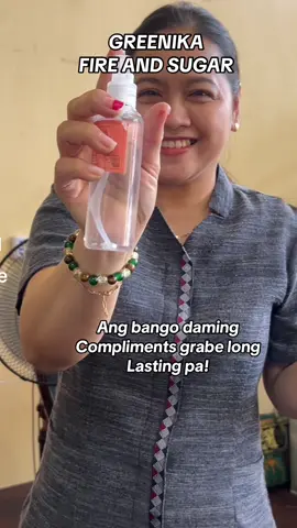 Greenika perfume fire and sugar #greenika #greenikafireandsugar #fireandsugar #greenikaspritz #greenikaperfume 