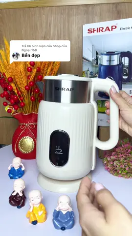 Trả lời @Shop của Ngoại 168 Ấm Đun Siếu Tốc SH.RAP 2 Lớp Mẫu Mới Dung Tích 2.0L Công Suất Lớn 1500W Có Tự Ngắt Khi Sôi An Toàn, Tiết Kiệm giá ưu đãi nhanh tay chốt đơn kẻo hết nha #amsieutoc #amsieutocsharp #dexuat #thinhhanhtiktok #taphoathilanh99 @Tạp hóa Thị Lành  @Tạp hóa Thị Lành  @Tạp hóa Thị Lành 