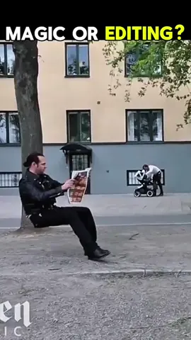 Magic or Editing? #magictrick #fyp #smallcreator 