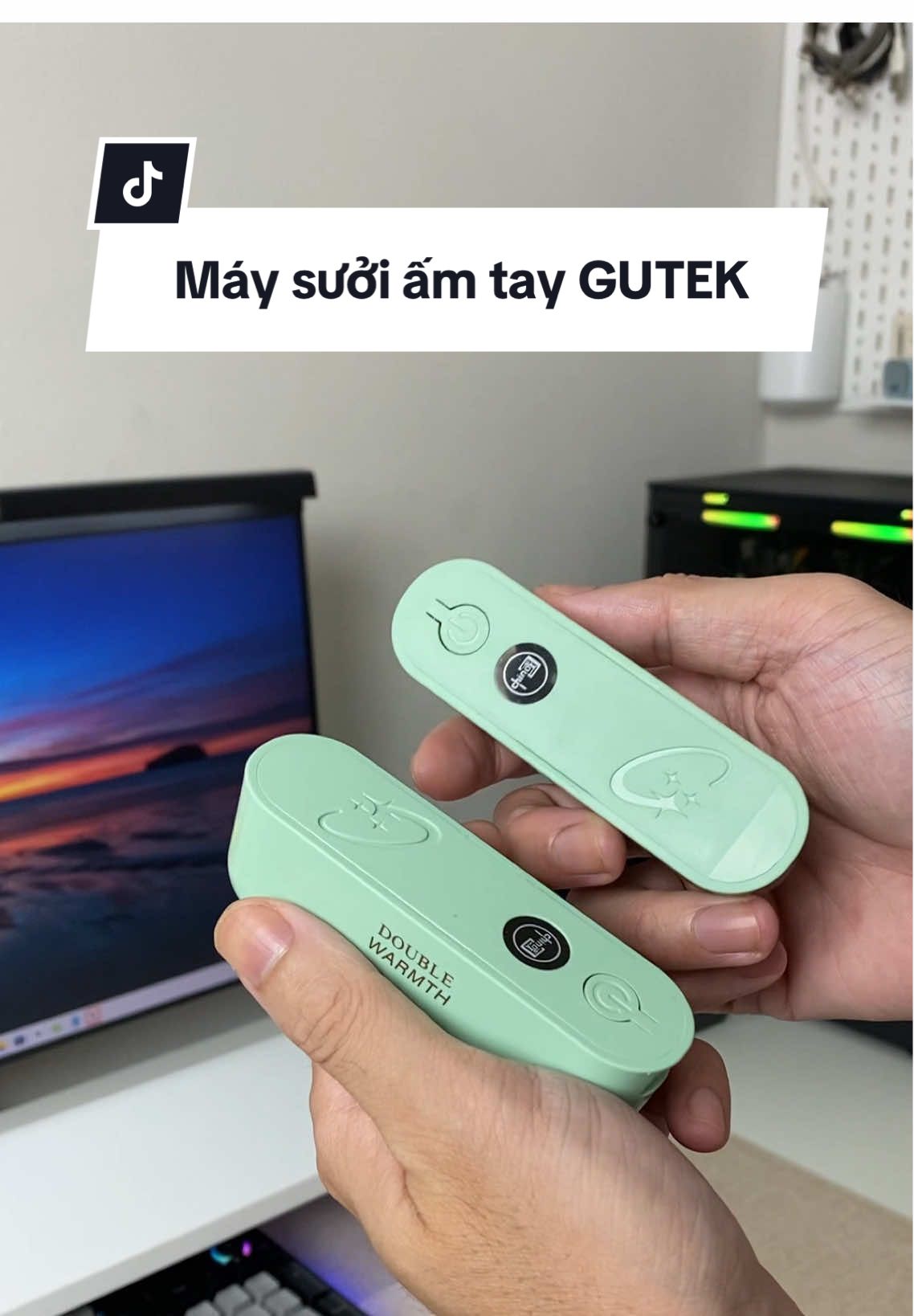Máy sưởi ấm cầm tay 3 mức nhiệt GUTEK #haistorepower #maysuoitay #blackfriday #review 