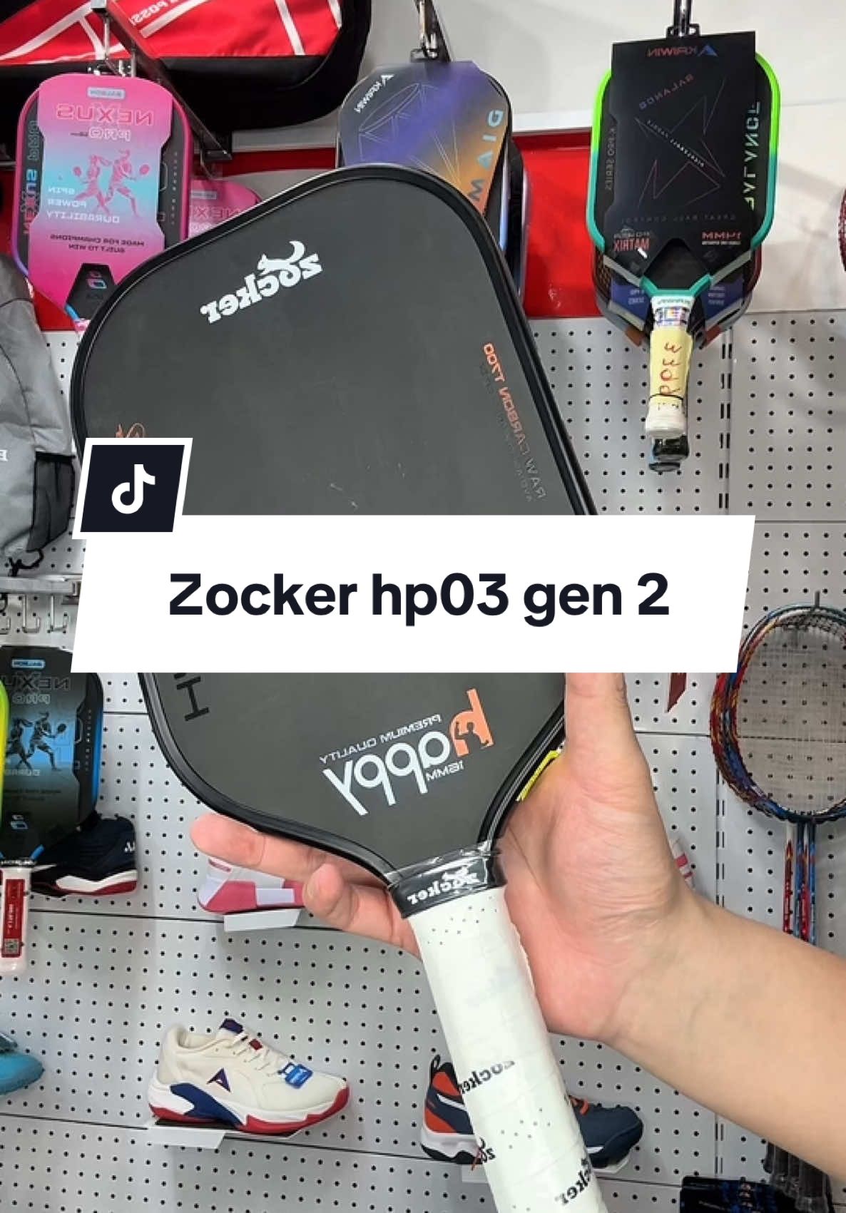 Zocker hp03 gen 2, 1xxx thui ✅ #ntsports #votcaulong #pickleball #cuahangthethao @ntsports3 @Nt Sports Pickleball @nt sports @Nt Sports 