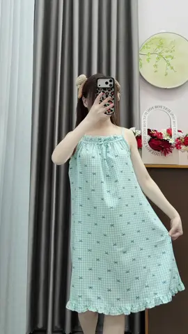 Váy ngủ lụa hai dây nhiều hoạ tiết #vayngu #vayhaiday #thoitrangnu #xuhuong #fyp 