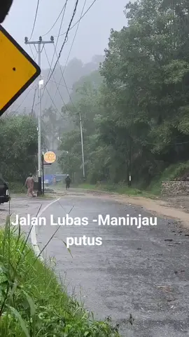 Longsor di PLTA Maninjau..  #banjirbandang  #longsor  #hujan🌧️ 