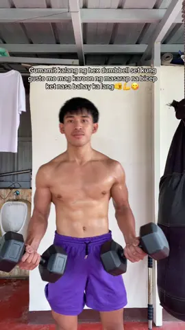 Kaya umorder kana para makapag start kana mag pasarap ng bicep mo😋, nasa yellow basket lang po yung link👌😌✅ #dumbbellset #affordable #bicepworkout #homeworkout #fypシ゚ 