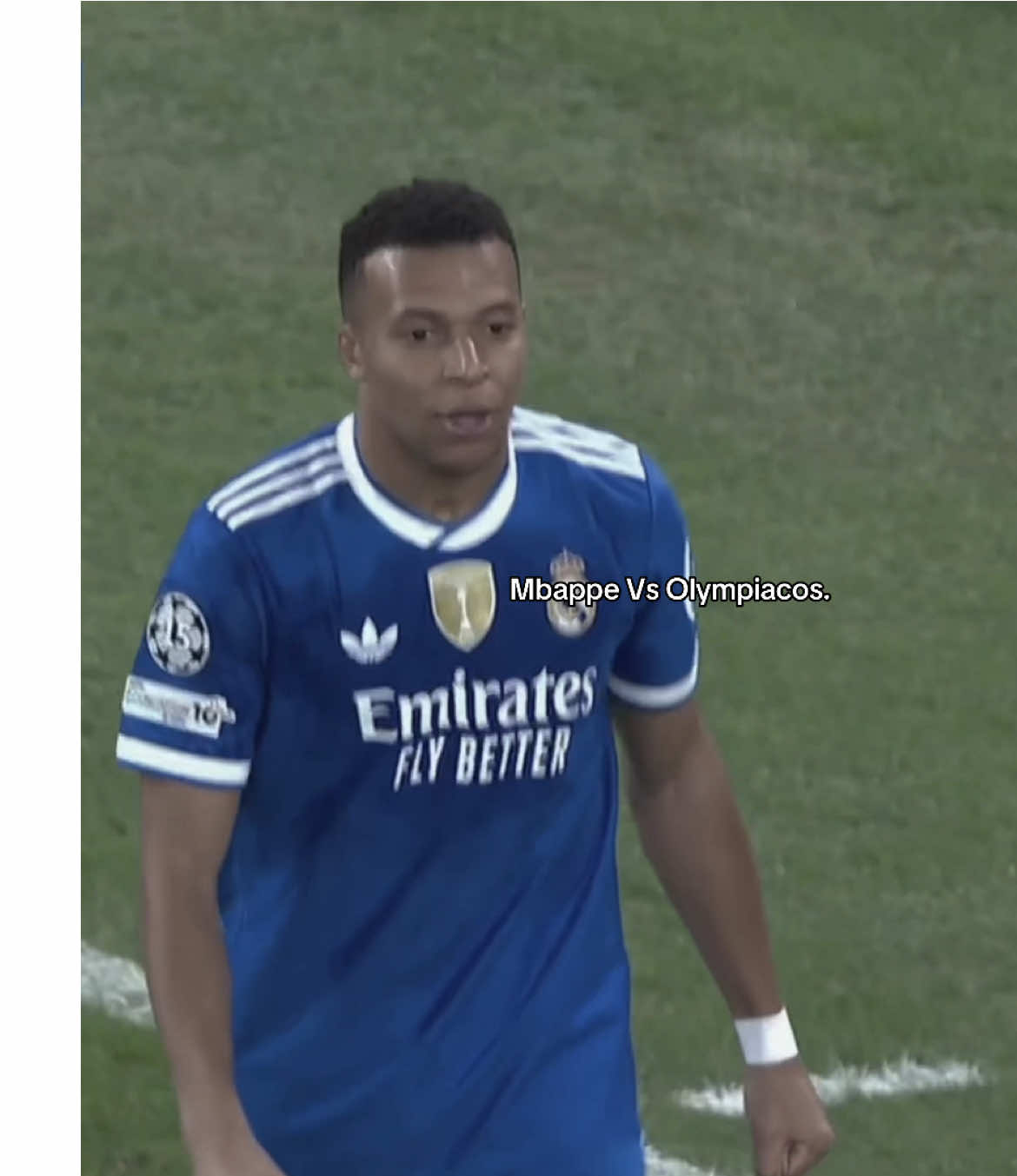 Mbappe Hattrick today. #mbappe #realmadrid #ucl #football #fyp 