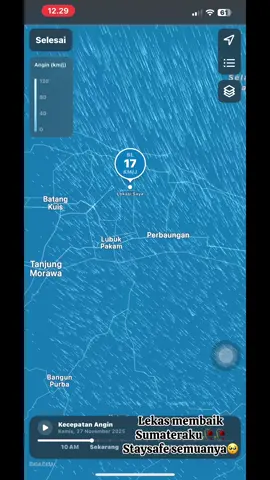 🥺#sumaterautara #hujanangin #deliserdang #cuaca #hujan🌧️ 