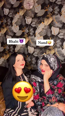 Hahaha Hum dono aesy nhi ha 😂#nandbhabi 