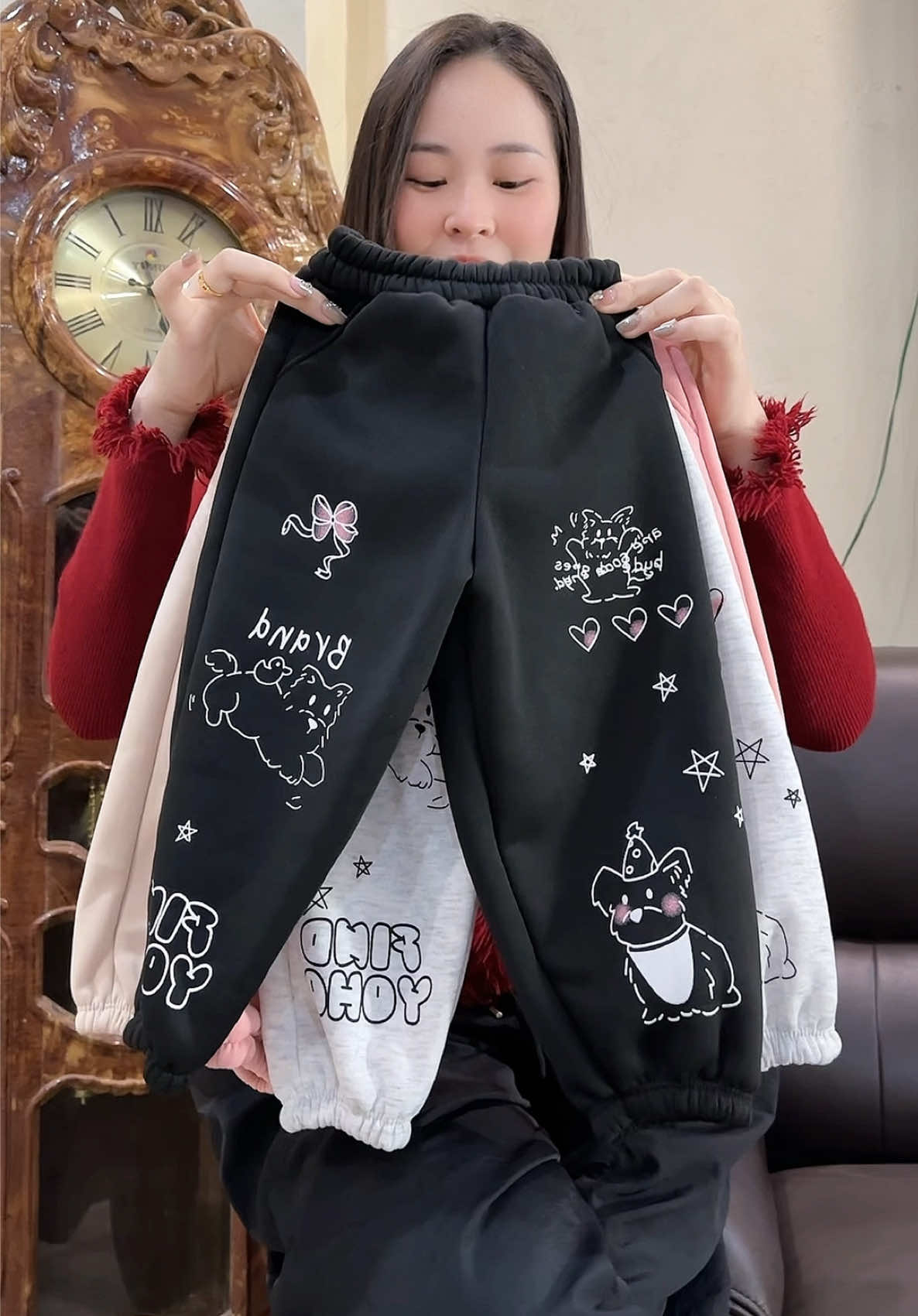 Quần nỉ cho bé#thoitrangtreem 