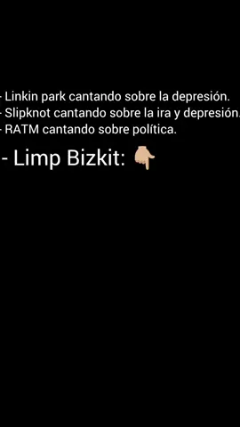 #linkinpark #slipknot #RATM #limpbizkit 