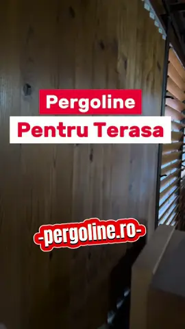 Mergeti la postarea de saptamana aceasta si participati la #CadoulSaptamanii adaugand in comentarii: #PergolinePentruTerasa. In weekend facem extragerea si pornim un nou cadou. #GiveAway #GlisiereMetalice #JaluzeleDeTerasa