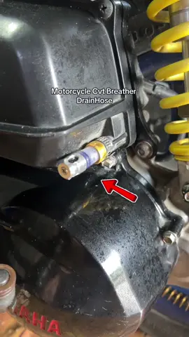 Pansin muba bakit meron ganito sa motor mo para macheck kung ok paba ang loob ng cvt at air box mo👌🛵#draintube #airfiltertube #drainplug #motorparts 
