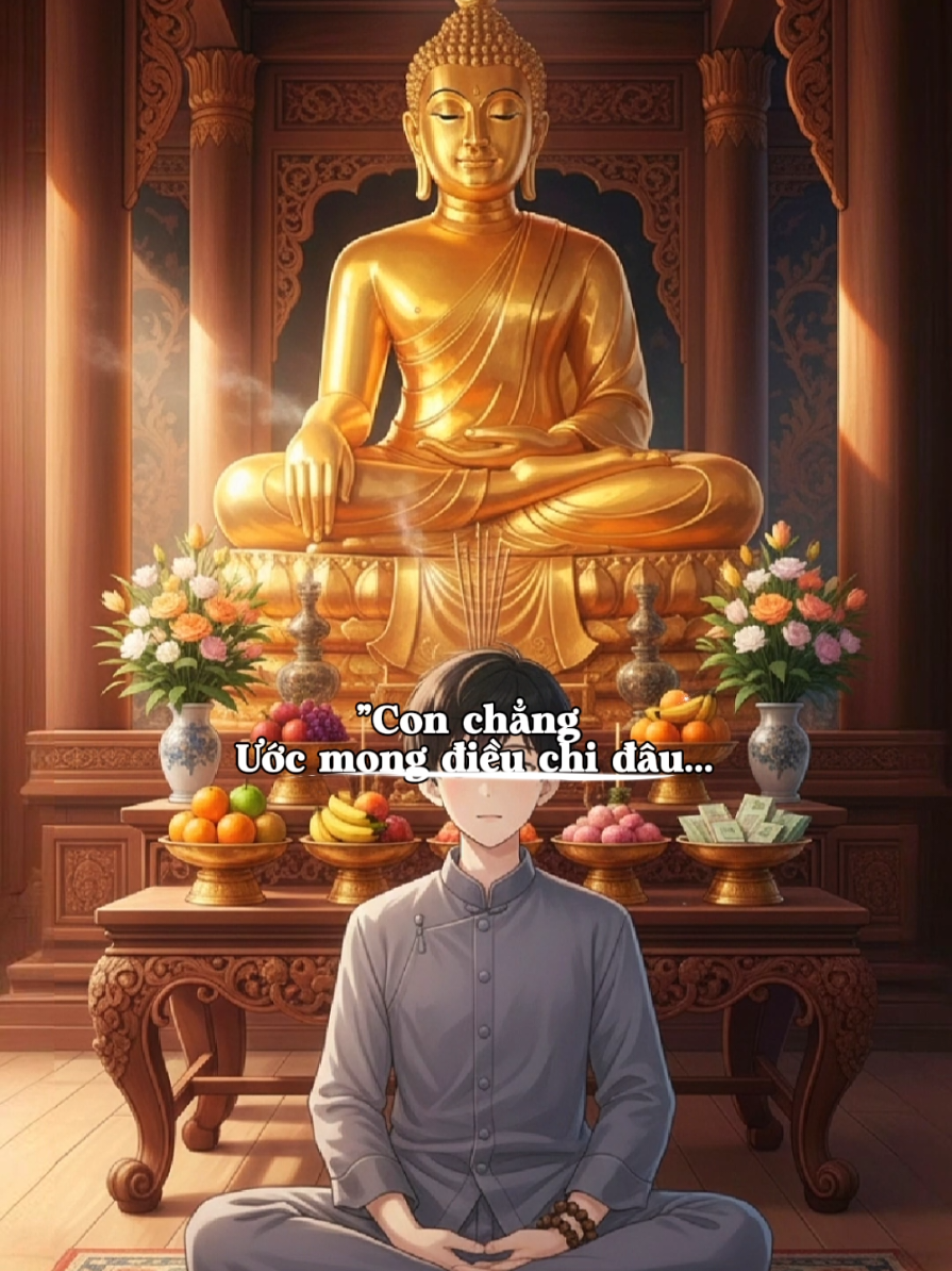 CON CHẲNG ƯỚC MONG ĐIỀU CHI ĐÂU.#CapCut #xuhuongtiktok #nhactinhtam #thichphaphoa #maucapcut 