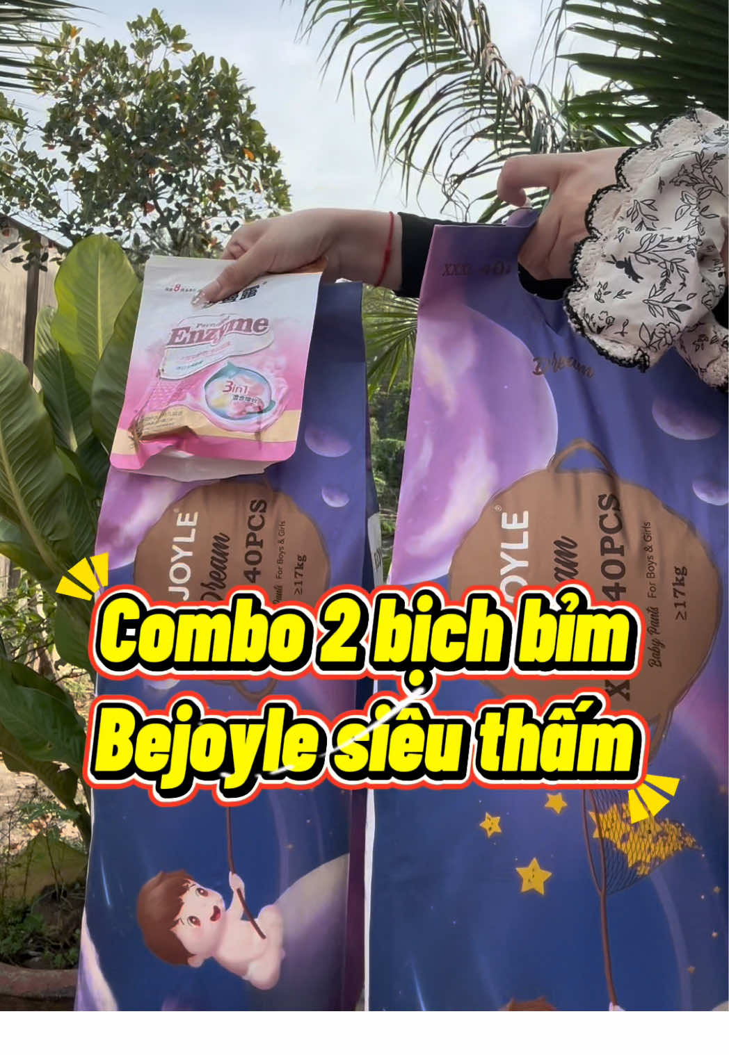 Bỉm Bejoyle siêu thấm#bimchobe #bimchobeyeu #bimsieuthamhut #bimchongham #bimgiare 