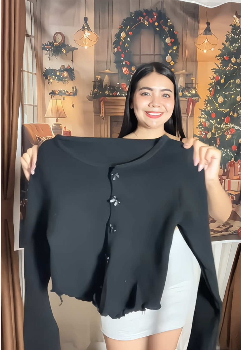 #เสื้อไหมพรม #เสื้อแขนยาว #เสื้อกันหนาว #เสื้อผู้หญิง #TikTokFashion 