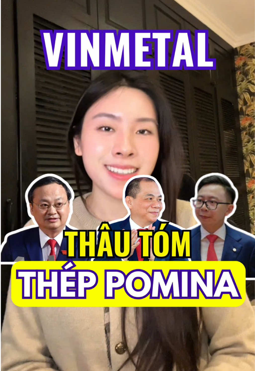 VinMetal thâu tóm Thép Pomina - 1 mũi tên trúng nhiều đích #TikTokAwardsVN #linhthantai #dautu #fyp #vnindex #vingroup #xuhuong #chungkhoan #phamnhatvuong #sieucophieu 