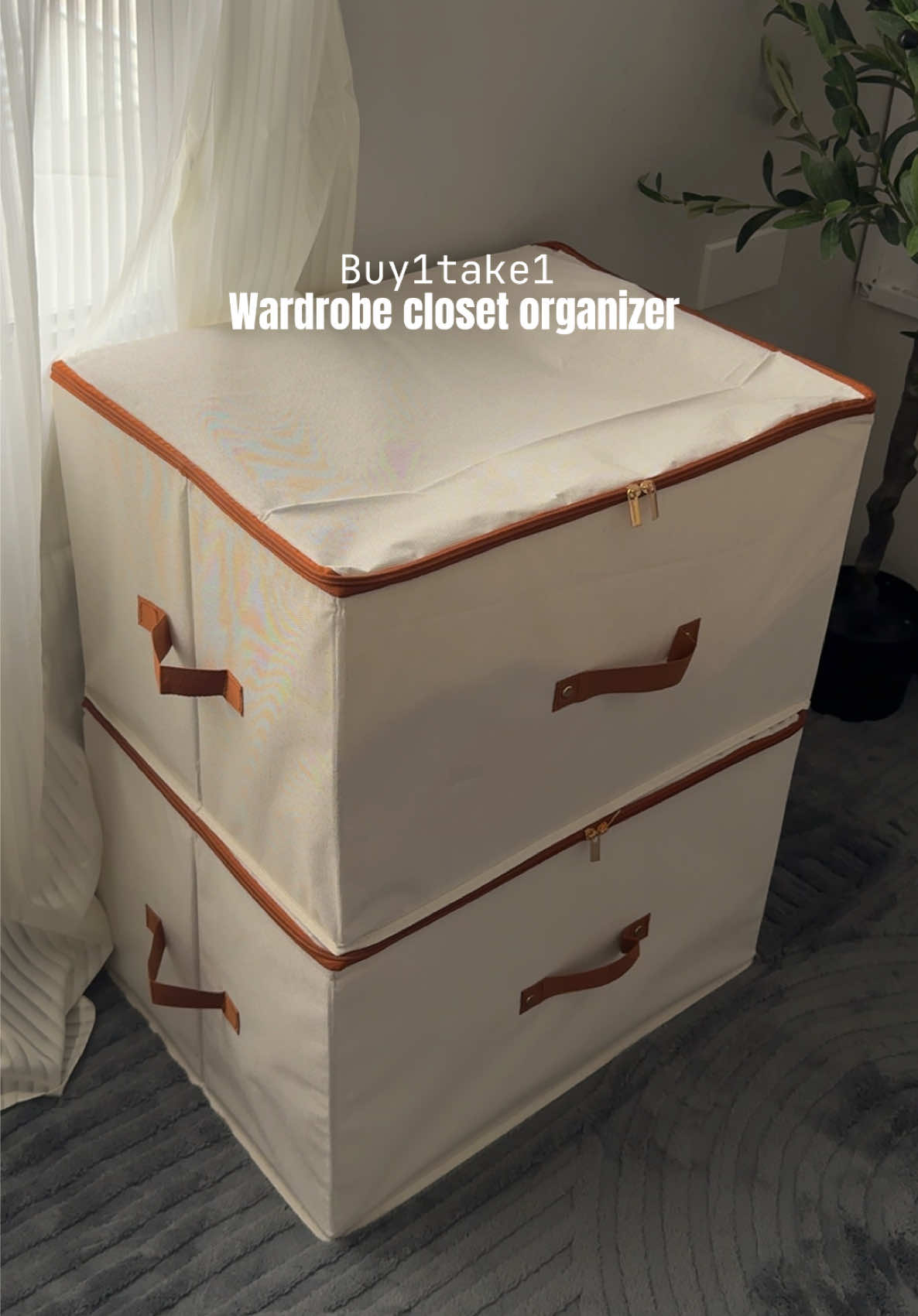 B1t1 wardrobe closet organizer, kahit ano pwde mo ilagay dito ✨🫣 #storagebox #storageboxorganizer 