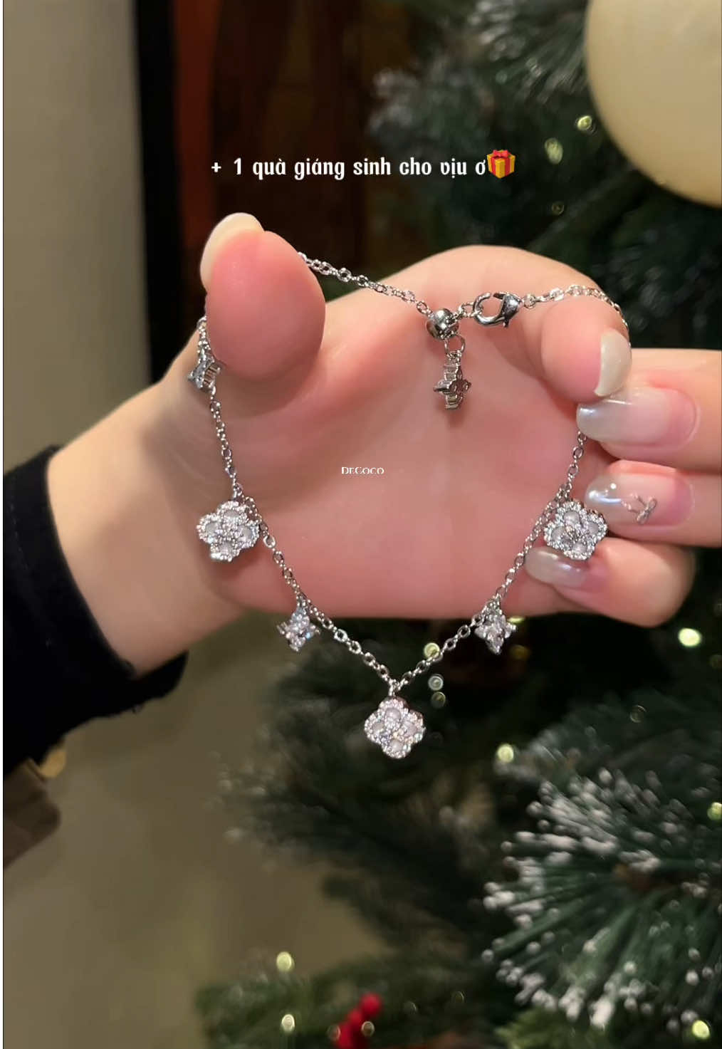 Bỏ vào giỏ cho nàng✨❣️ #decoco #vongtay #sakura #quatangnguoiyeu #vongtayco4la 
