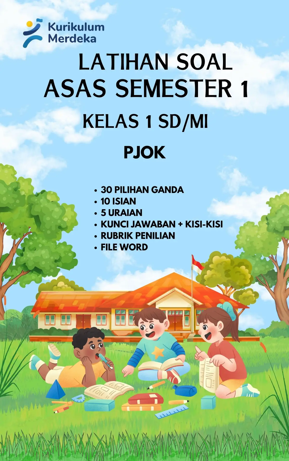 Soal SAS Kelas 1 SD/MI. PJOK🏃‍♂️