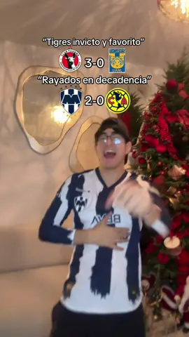 ¡¡RAYADOS SI PUDO GANAR Y TIGRES FUE GOLEADO!! 😂💙🤍 . #rayadosdemonterrey #monterrey #ligamx #futbolmexicano #tigresuanl 