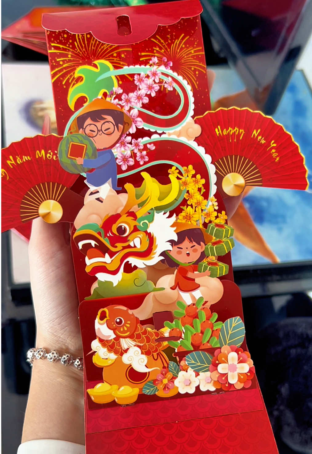 Đẹp quá chời luôn mấy anh chị ơi#trendingvideo #xuhuong #baolixitet #baolixidep #têt 