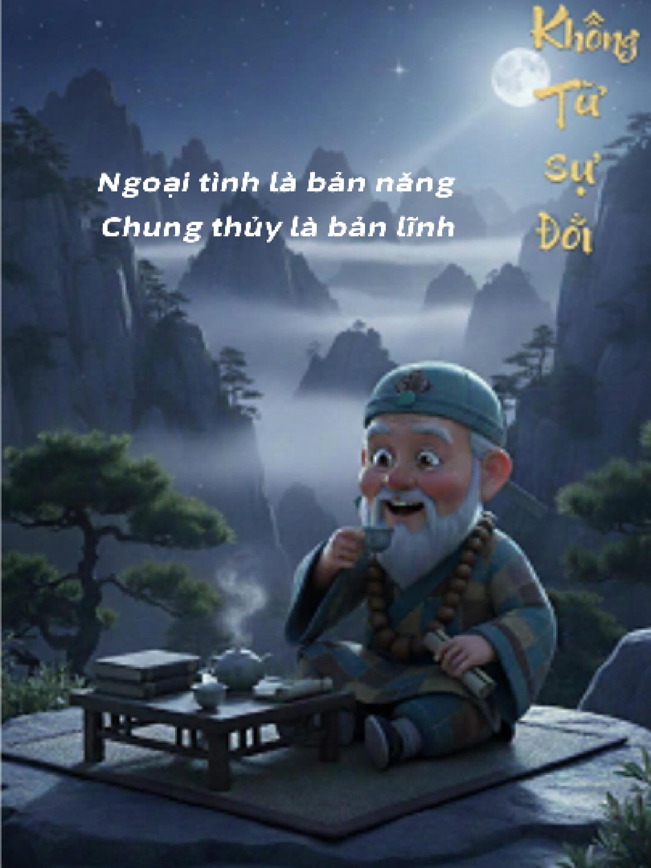 Ngoại tình là bản năng, Chung thủy là bản lĩnh #khongtu #khongtusudoi #baihoccuocsong