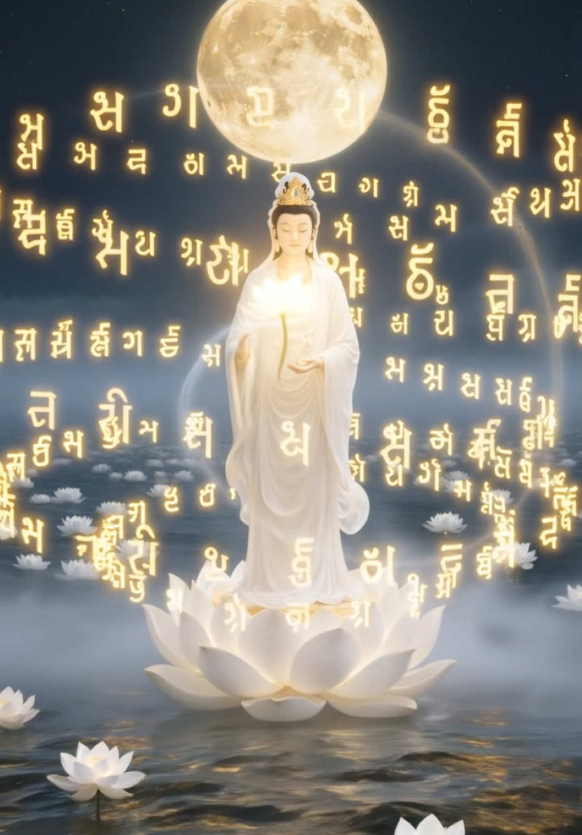 🪷 TIỂU SỬ QUÁN THẾ ÂM BỒ TÁT Quán Thế Âm Bồ Tát là vị Bồ Tát đại diện cho hạnh Từ Bi cao cả trong Phật giáo Đại thừa. Ngài được xem là bậc “nghe tiếng khổ đau của chúng sinh mà cứu độ”, là hiện thân của lòng thương vô điều kiện và sự cứu khổ không phân biệt. ⸻ 1. Tên gọi và ý nghĩa 	•	Quán Thế Âm nghĩa là “lắng nghe âm thanh khổ đau của đời”. 	•	Avalokiteśvara: Đấng “quan sát thế gian với lòng thương xót”. 	•	Việt Nam đôi khi gọi là Quan Âm, Quan Âm Nam Hải, Mẹ Quan Âm, Phật Bà Quan Âm. 	•	Trong truyền thống Ấn Độ, Ngài vốn được xem là Bồ Tát giới tính nam, nhưng khi truyền vào Trung Quốc – Việt Nam, Ngài thường được thể hiện dưới hình tướng nữ để biểu trưng cho sự mềm dịu, từ mẫu và che chở. ⸻ 2. Nguồn gốc trong kinh điển Quán Thế Âm xuất hiện trong nhiều kinh lớn: • Kinh Pháp Hoa – phẩm Phổ Môn Đây là kinh nổi tiếng nhất nói về Ngài. Đức Phật dạy rằng: 	•	Chỉ cần thành tâm niệm danh hiệu Ngài thì mọi tai nạn hiểm nguy đều có thể được hóa giải. 	•	Ngài có khả năng hiện 32 ứng thân để độ sinh: khi cần làm vua thì hiện vua, cần làm thương nhân thì hiện thương nhân, cần làm phụ nữ thì hiện phụ nữ… để cứu độ đúng căn cơ. • Kinh Đại Bi Tâm Đà La Ni Kinh này nêu lên sức mạnh của Đại Bi Tâm và Đại Bi Chú – một trong những thần chú linh thiêng bậc nhất trong Phật giáo Đại thừa. • Kinh Hoa Nghiêm, kinh Thủ Lăng Nghiêm, kinh Đại Bảo Tích Mỗi kinh đều tôn xưng Ngài là vị Bồ Tát đứng đầu hạnh Từ Bi, luôn đồng hành cùng chúng sinh trong vô số cảnh giới khổ đau. ⸻ 3. Hạnh nguyện của Quán Thế Âm Hạnh nguyện của Ngài vô lượng, nhưng có thể tóm gọn: • Hạnh từ bi vô lượng Ngài phát đại nguyện cứu khổ: 	•	Khổ nạn thiên tai 	•	Khổ vì bệnh tật 	•	Khổ vì chiến tranh, oán hận 	•	Khổ vì oan gia trái chủ 	•	Khổ vì sinh – lão – bệnh – tử Chỉ cần một niệm chân thành, Ngài liền “quán” và “ứng” để giúp vượt thoát. • Hạnh lắng nghe Quán Thế Âm là biểu tượng của lắng nghe trọn vẹn, lắng nghe nỗi khổ của đời để mang lại bình an. Vì vậy, Ngài là mẫu mực cho việc tu tập trí tuệ thông qua lòng từ. • Hạnh cứu độ Trong dân gian, Ngài thường hóa thân: 	•	Cứu người gặp nạn biển cả 	•	Cứu người bị ác nghiệp bủa vây 	•	Hóa giải oan kết trong gia đình 	•	Phò hộ phụ nữ và trẻ em 	•	Mang lại an lành và tâm thanh tịnh ⸻ 4. Các hình tướng hóa thân Quán Thế Âm có vô số hóa thân, phổ biến nhất gồm: • Quan Âm Tọa Sơn (hình tướng nữ ngồi trên núi) • Quan Âm Nam Hải (đứng trên tòa sen giữa biển) • Quan Âm Thiên Thủ Thiên Nhãn (ngàn tay ngàn mắt) Tượng trưng cho vô số phương tiện cứu người. • Quan Âm Chuẩn Đề (18 tay) • Quan Âm Tống Tử (ban con cái) • Quan Âm Bạch Y Tượng trưng cho sự thanh khiết. ⸻ 5. Vai trò trong tâm linh Á Đông Tại Việt Nam, Quán Thế Âm được tôn kính như: 	•	Người Mẹ hiền cứu khổ cứu nạn 	•	Biểu tượng của lòng từ, sự che chở, bình an, may mắn 	•	Một trong những vị Bồ Tát được thờ nhiều nhất trong chùa, tại gia, và trong các nghi lễ Ngày vía Quan Âm: 	•	19/2 (Âm lịch) – Ngày đản sanh 	•	19/6 – Ngày thành đạo 	•	19/9 – Ngày xuất gia ⸻ 6. Ý nghĩa tu tập đối với người đời Ngài dạy rằng: 	•	Muốn được Ngài gia hộ, hãy tập sống hiền thiện, biết lắng nghe, biết thương người. 	•	Niệm danh hiệu “Nam mô Đại Bi Quán Thế Âm Bồ Tát” với tâm chân thật sẽ giúp tâm thanh tịnh, giảm phiền não, tăng phước lành. #quantheambotat  #nammoquantheambotat  #phatphapnhiemmau  #nammoadidaphat  #phatgiao 