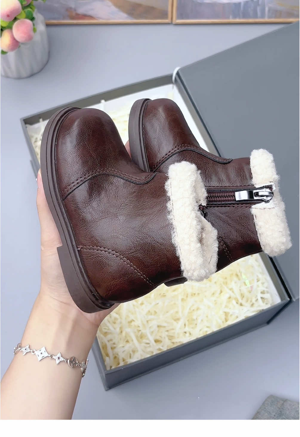 Bốt da cao cấp cho bé #bốt #giaydeptreem #thinhhanh #boot #lonashop 