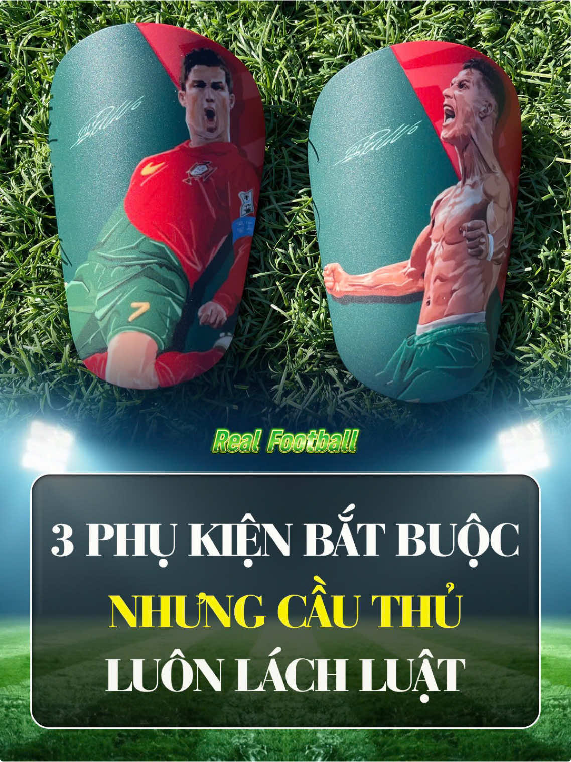 3 phụ kiện bắt buộc trong bóng đá nhưng cầu thủ luôn tìm cách lách luật. #bongda 