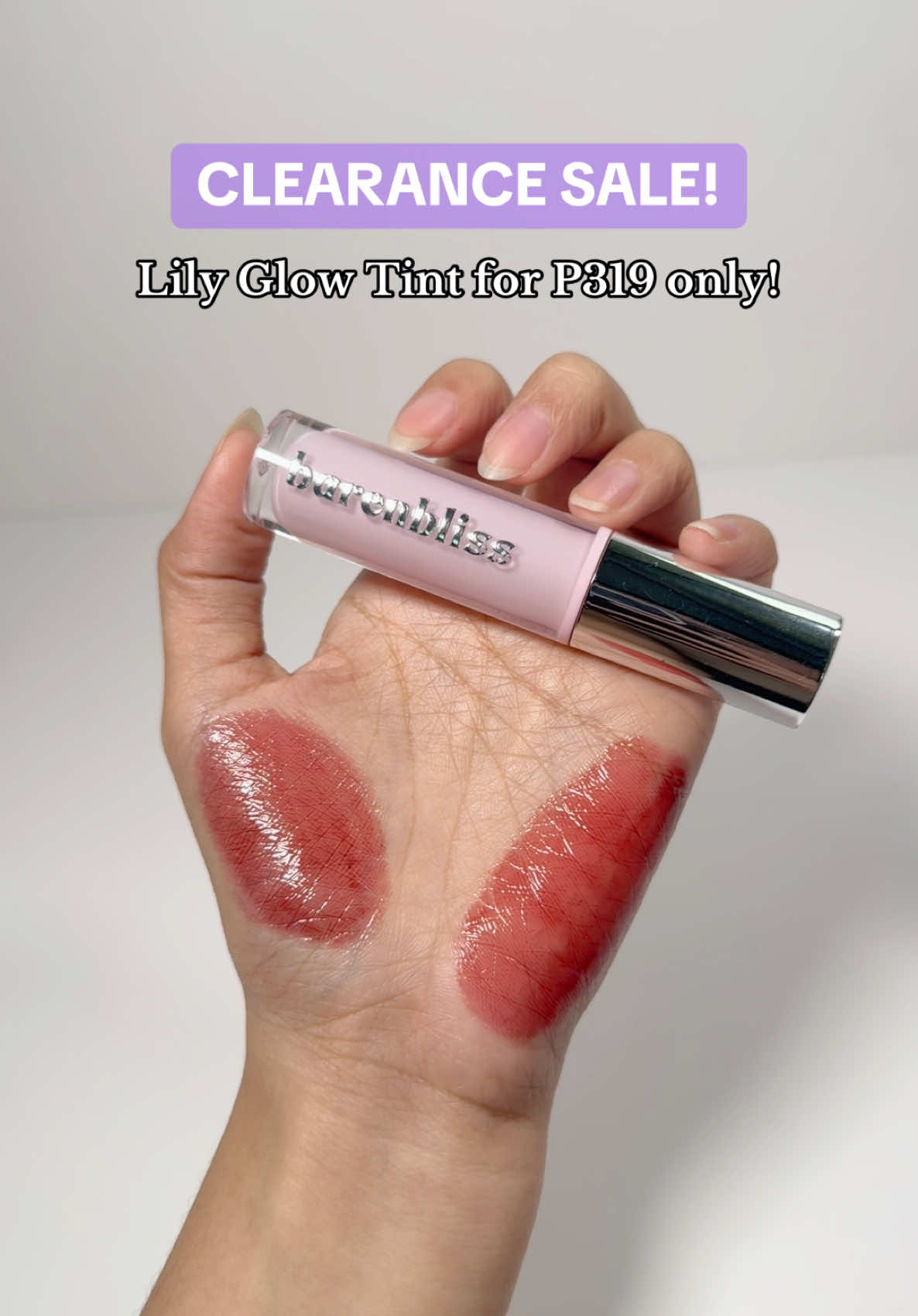 Lily Glow Tint for P319 only!! #beauty #makeup #trending #paydaysale #clearancesale 