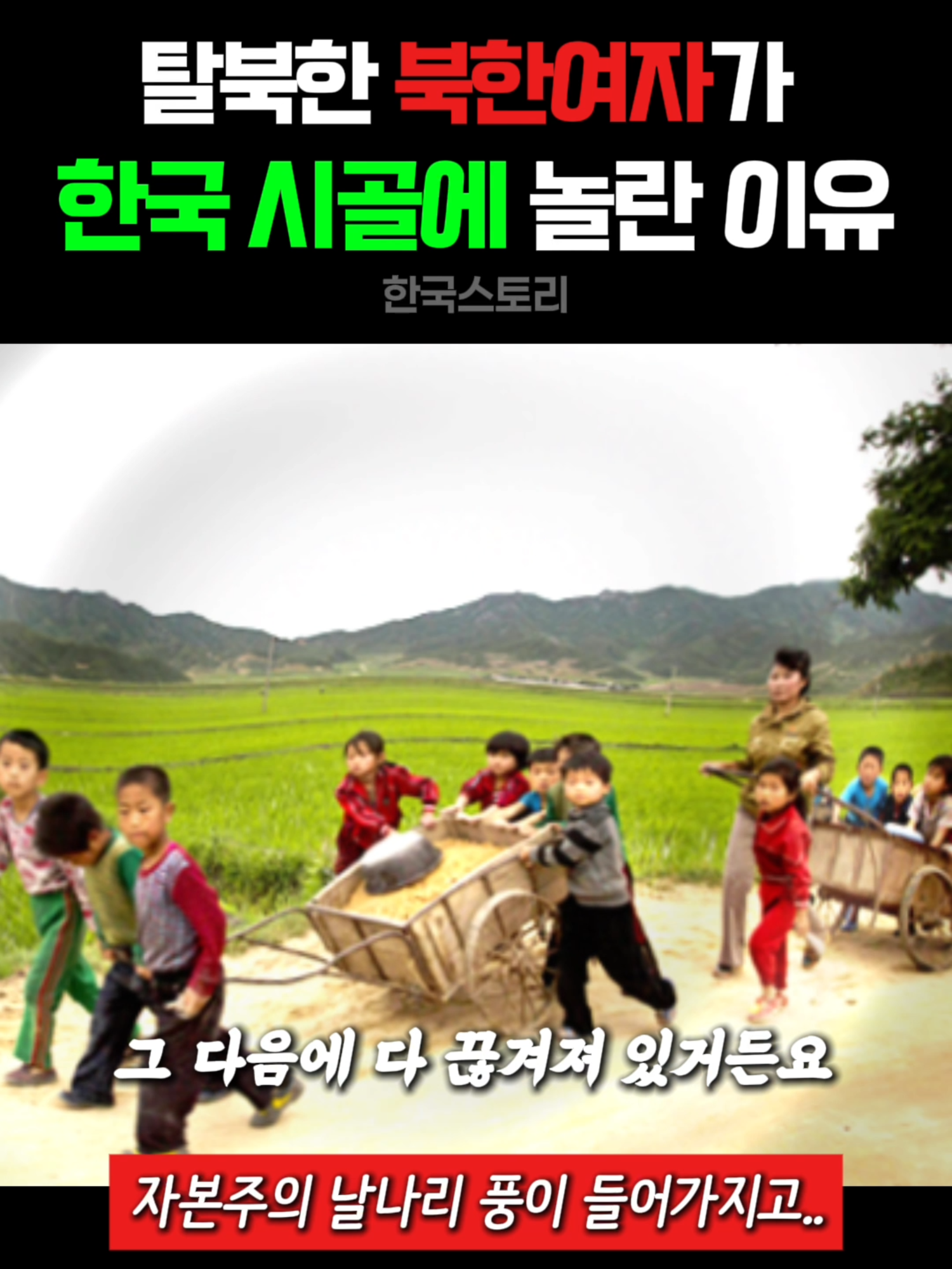 탈북한 북한여자가 한국 시골학교에 갔다가 깜짝 놀란 이유 #북한 #탈북 #군사분계선 #DMZ #시골학교 #fyp