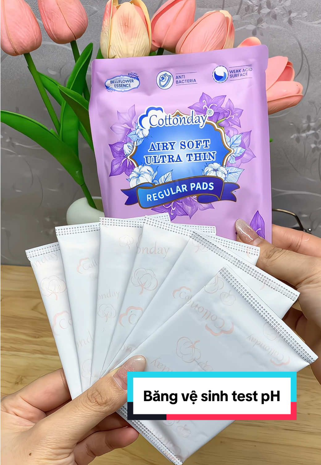 Băng test pH tiện lắm, giúp chị em theo dõi nhanh ngay tại nhà đây ạ #cottondayphtest #cottonday #cottondayvietnam #xuhuongtiktok #taphoanhabi 