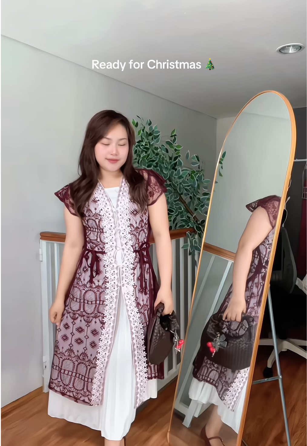 udah beli dress natal belum?? #dress #natal #christmas #fitcheck #dressnatal 