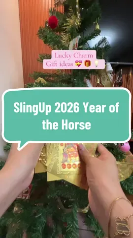 SlingUp 2026 Year of the Horse Lucky Charm #luckycharm #yearofthehorse #2026  #slingupluckycharm #giftideas 