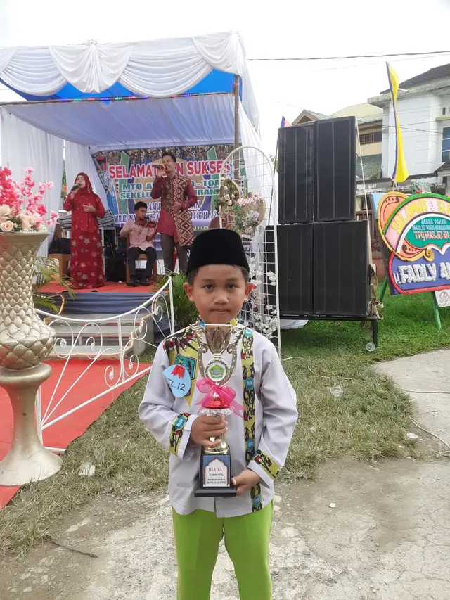 Dari doa yang pelan,menuju hasil yang menguatkan.🏆🏅 #masyaallah 