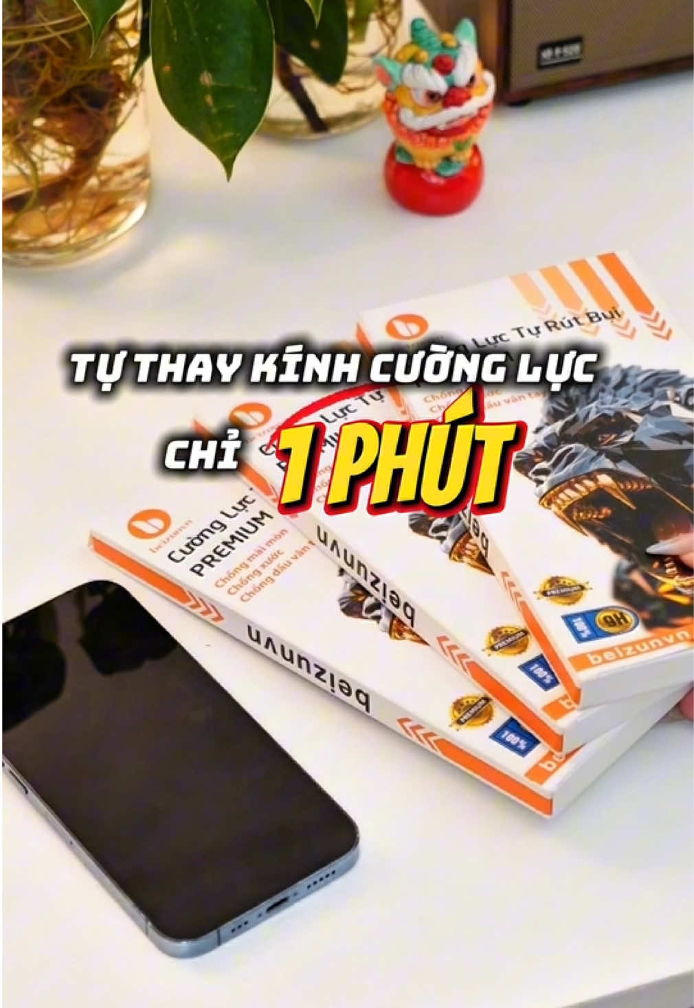Tự thay kính cường lực dành cho iphone tại nhà siêu dễ với khung trợ dán tự động rút bụi #beizun #kinhcuongluciphone #kinhcuongluc #sieusaleblackfriday #blackfriday 