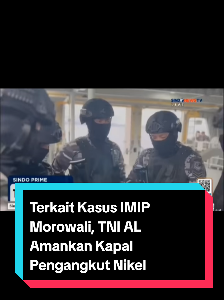 Terkait Kasus IMIP Morowali, TNI AL Amankan Kapal Pengangkut Nikel. #morowali #bandara #sulawesitengah #IMIP #ilegal 